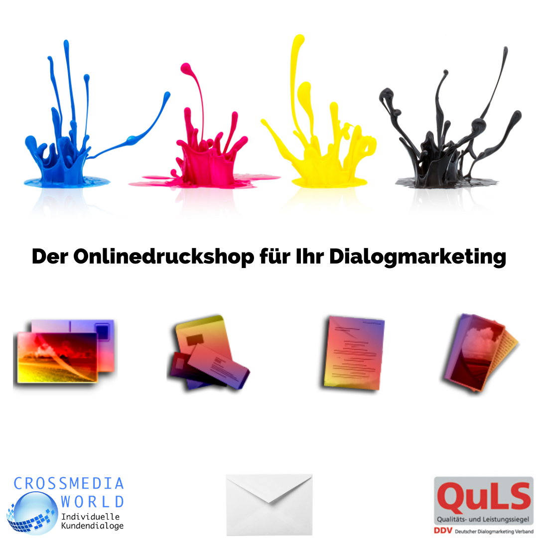 Online Druckshop für Dialogmarketing