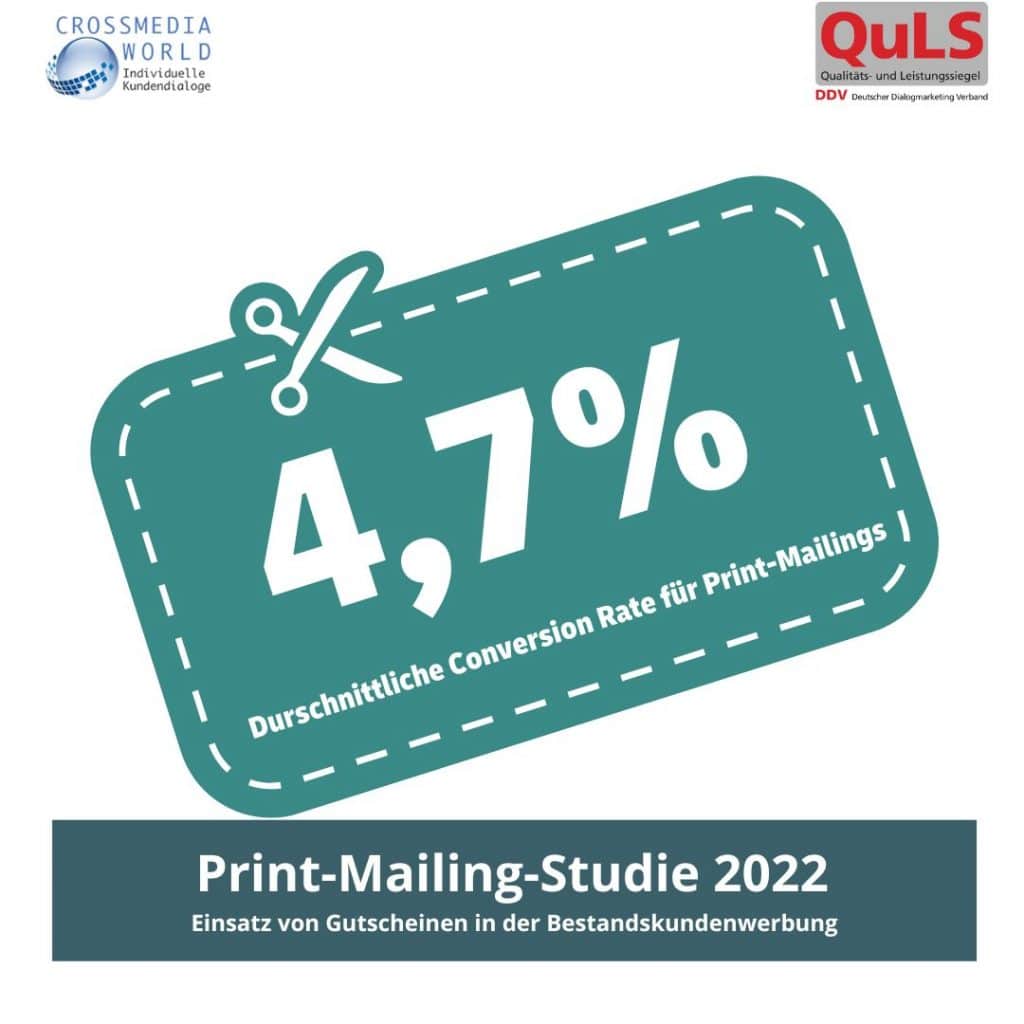 Print Mailing Studie 2022 Gutschein