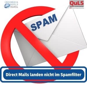 Direct Mails landen nicht im Spam-Filter