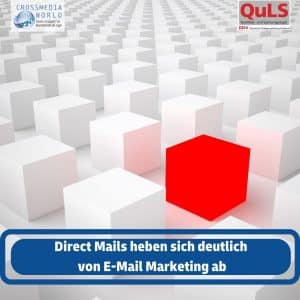 Direct Mails heben sich deutlich ab von E-Mailmarketing