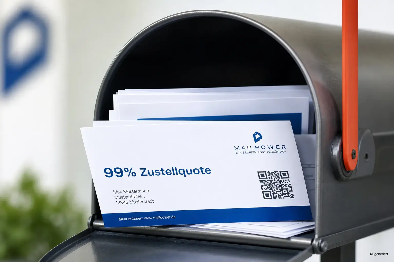 Zustellquote bei Print: 99%